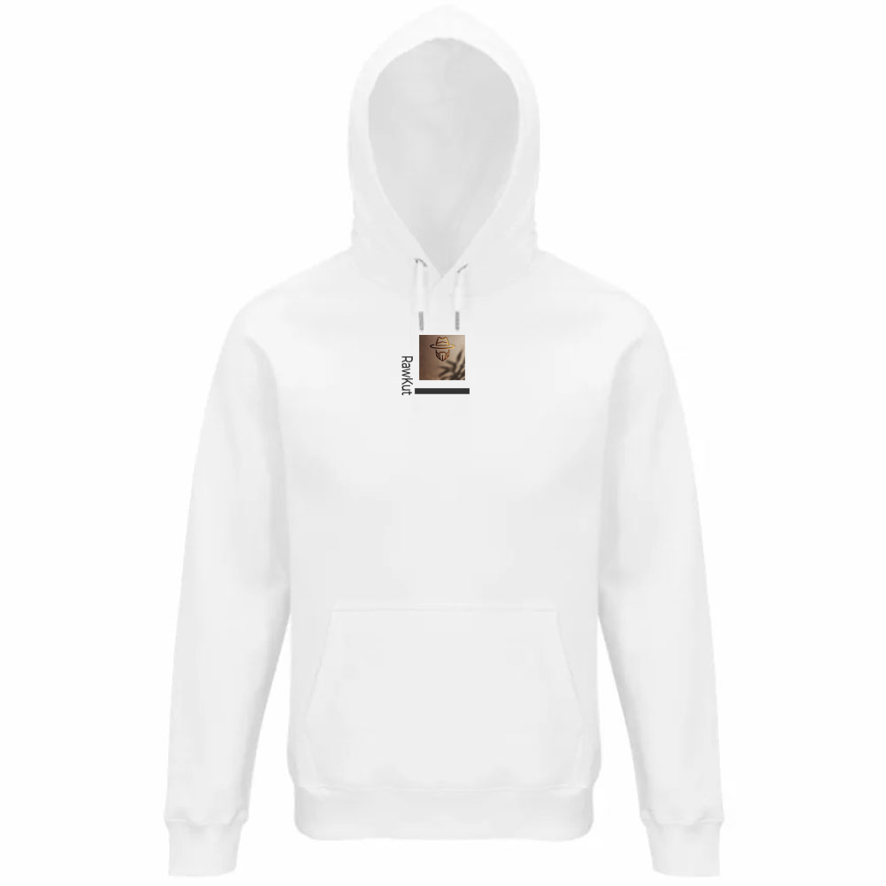 Felpa Organica Unisex Cappuccio RawKut Donna