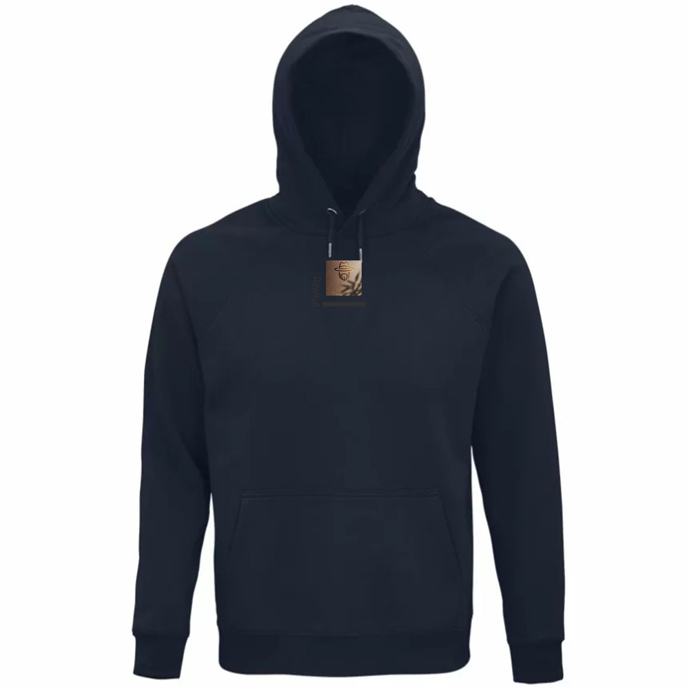 Felpa Organica Unisex Cappuccio RawKut Donna